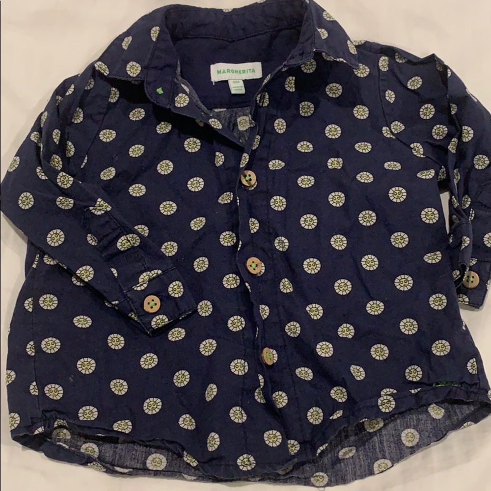 Margherita brand baby dress shirt